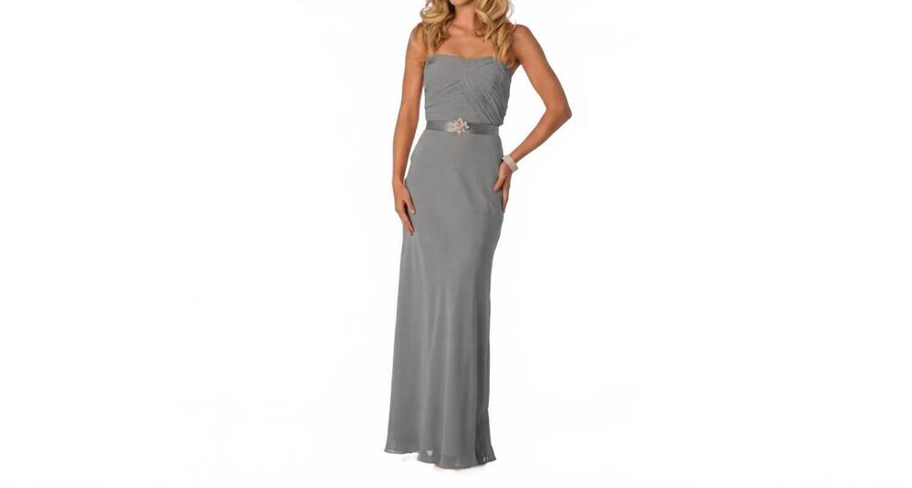 NEW LAST DRESS the seraphina maxi dress in gray